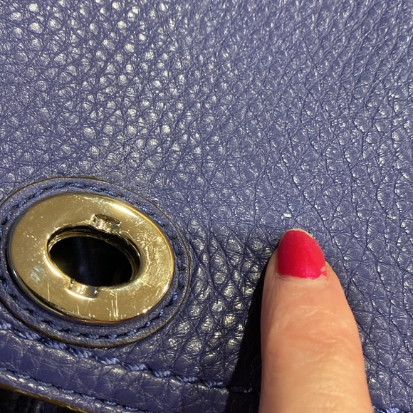 Coach F24385 French Blue Park Leather Backpack - Picture 15 of 17